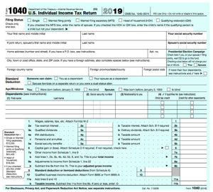2024 1040 tax form