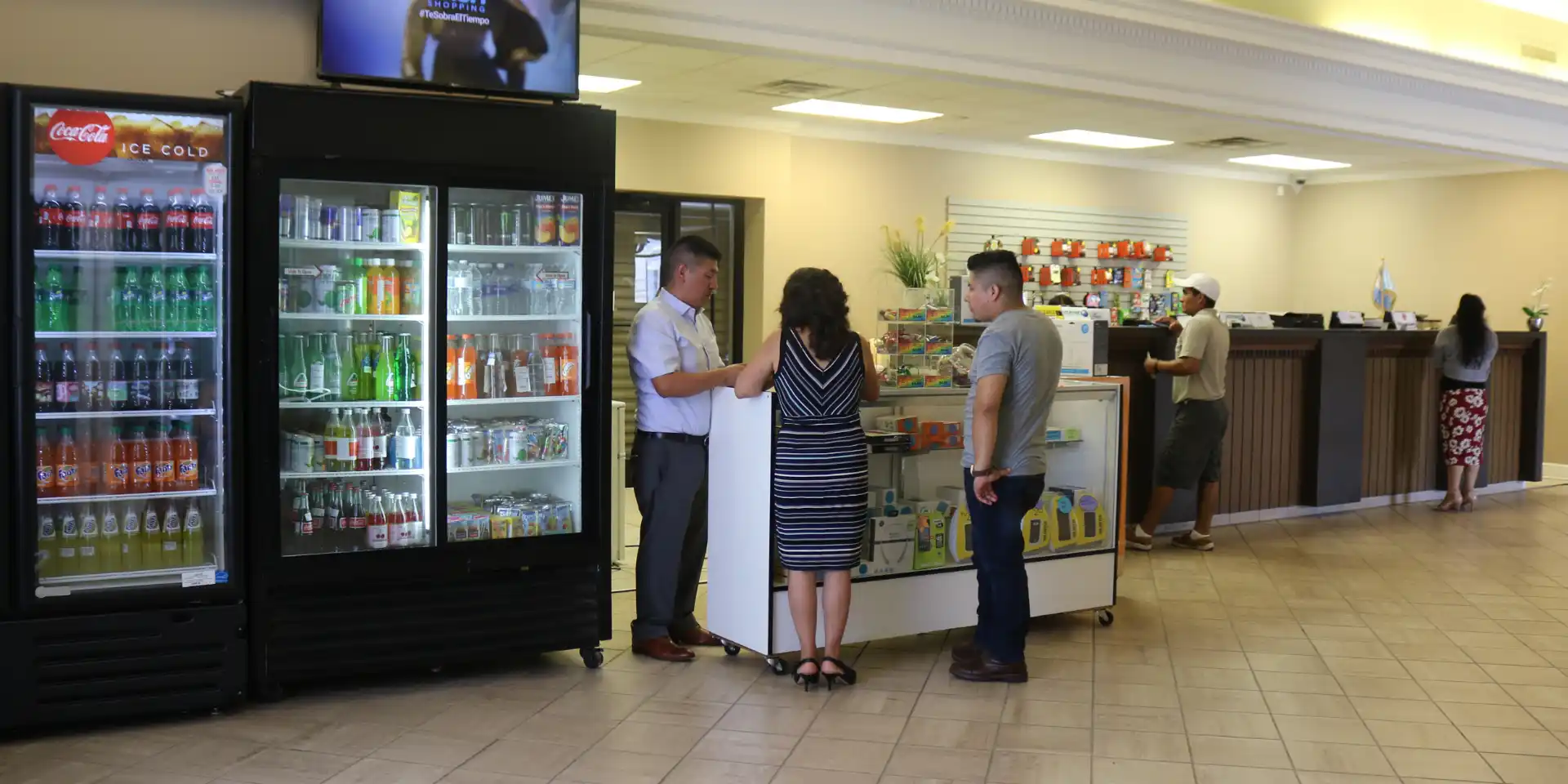 The mobile phone center